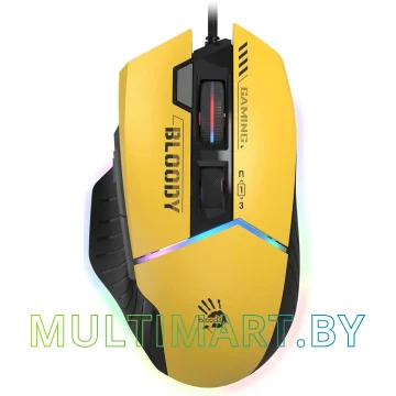 Игровая мышь A4Tech Bloody W95 Max Sports (желтый)